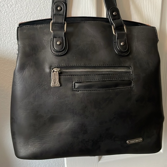 Trinity Ranch Cowhide Leather Purse - Picture 3 of 11